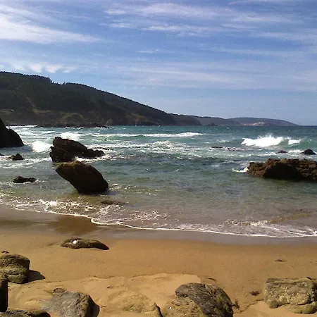 Dachwohnung Mit Terasse Und Meerblick Unweit Des Strandes Malpica
